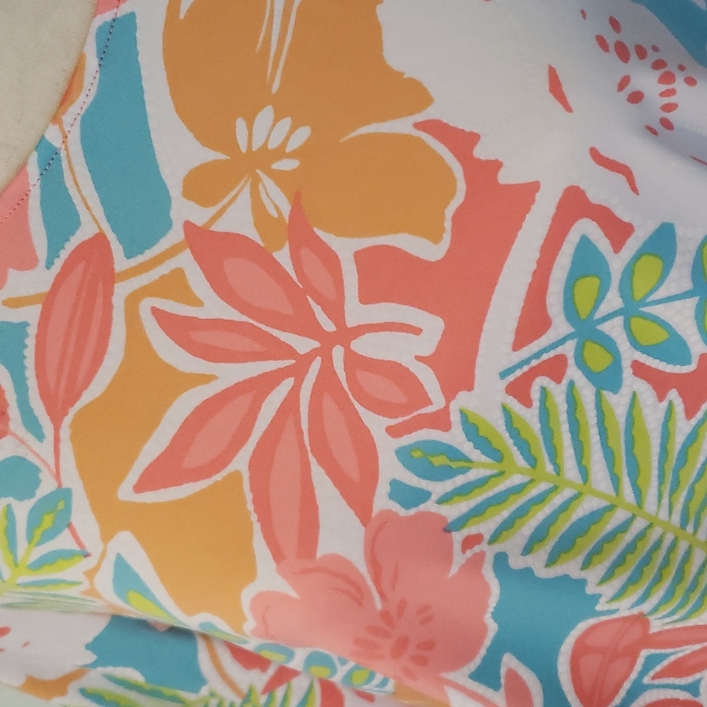 Ruby Rd Bright Floral Top - Picture 3 of 5